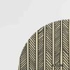 LIFUKA Polynesian Art Decor Beige Charcoal detail